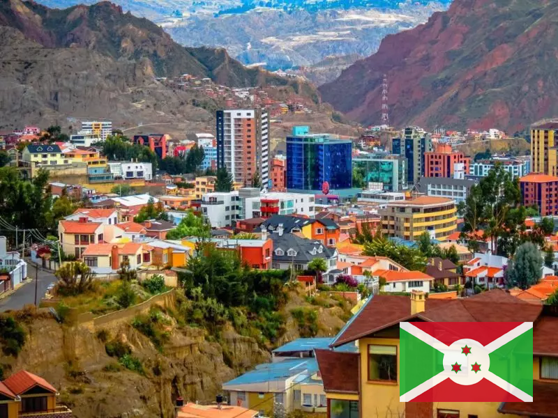 Burundi visa requirements for pakistani passport