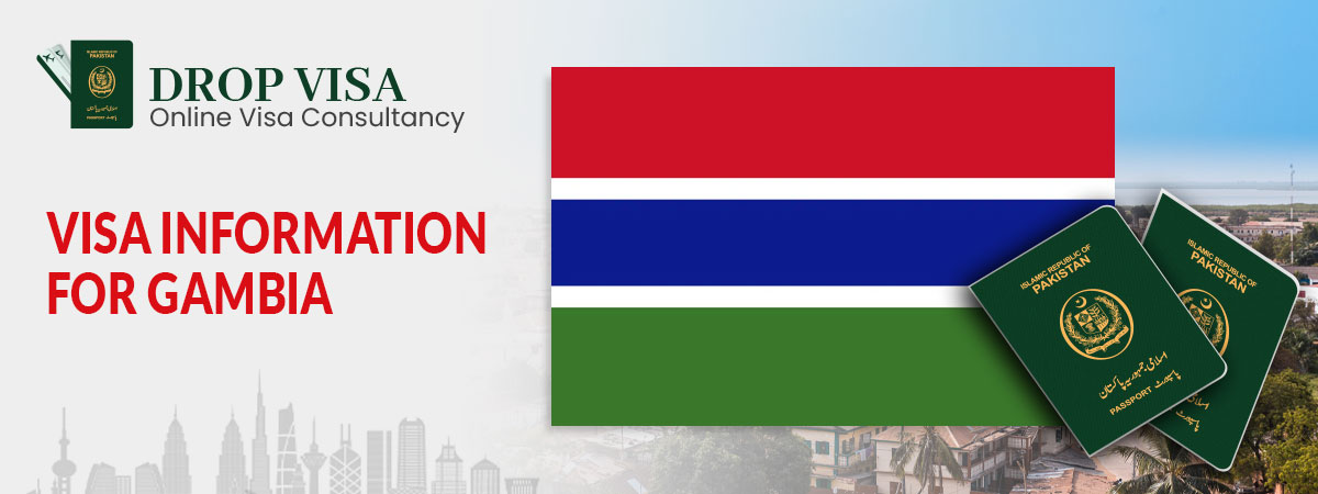 Gambia visa requirements for pakistani passport