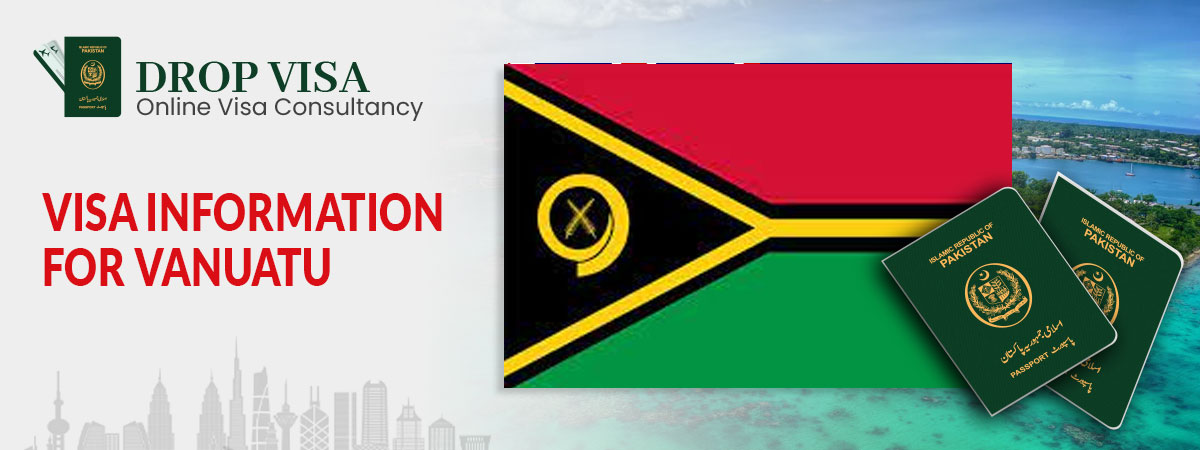 Vanuatu visa requirements for pakistani passport